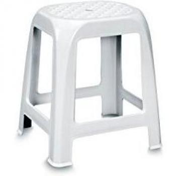 Sgabello bagno ELFO Bianco