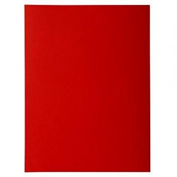 Exacompta Chemises 1 rabat 50 pièces Rouge