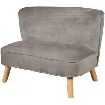 Roba Divanetto per bambini, velluto grigio, modello 450110GA