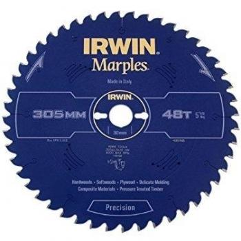 Disco de Sierra Circular 305 mm (Irwin) 48T para Inglete