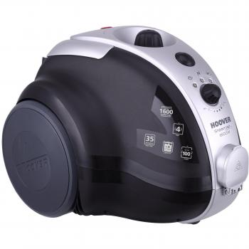 Hoover SCD1600 011 Limpiador a vapor de cilindro 1.5L 1600W Negro Plata