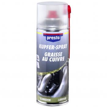 PRESTO KUPFER-SPRAY KUPFER SPRAY SCHMIERMITTEL SCHMIERUNG 400 ml 306383