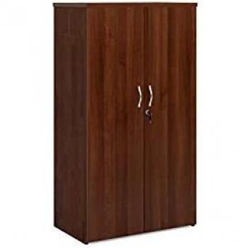 Universal Double Door Walnut Cupboard 1440mm High