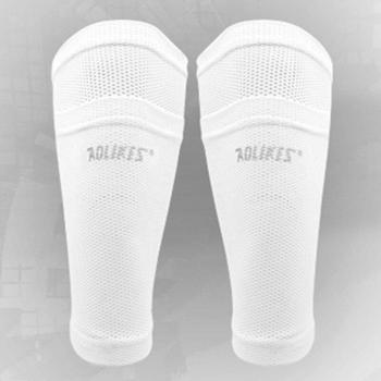 Soccer Shin Pad Support Socks for Men, Sweat-Resistant Protective Sleeves, 1 Pair
