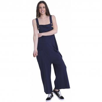 Lightweight Navy Women’s Cotton Dungaree Workwear – One Size