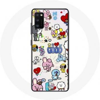 Coque Oppo A16 – Edition Maniacase BTS / BT21 / Van Tata