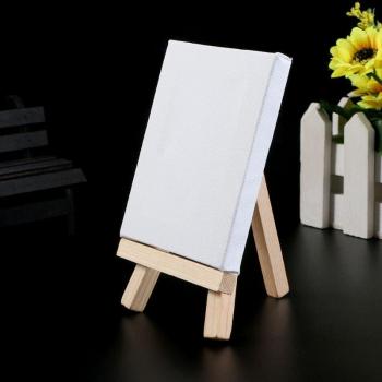Soporte Arte Mini 5x7 cm Madera Natural