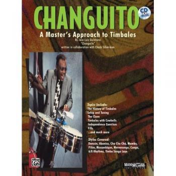 Alfred Music Changuito Master's Approach Timbale Book w/CD