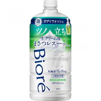KAO Biore U The Body Foam Soap Healing Botanical 780ml Refill