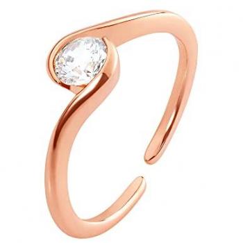 Heideman Fingerring Blix rose goldfarben (Ring, 1-tlg., inkl. Geschenkverpackung), Damenring für Frauen