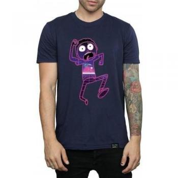Rick & Morty T-Shirt Multiverse Run Uomo in Cotone Manica Lunga XXL