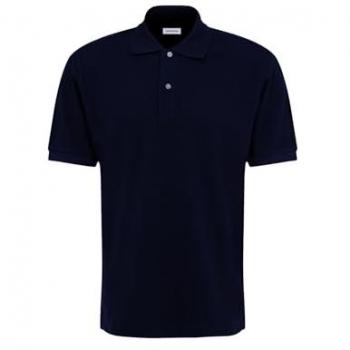 Poloshirt SEIDENSTICKER Regular Gr. M, blau (dunkelblau) Herren Shirts Polo Uni