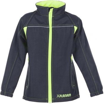 Planam Junior Kinderwindjacke 110/116 – Anthrazit/Gelb Modell 6130