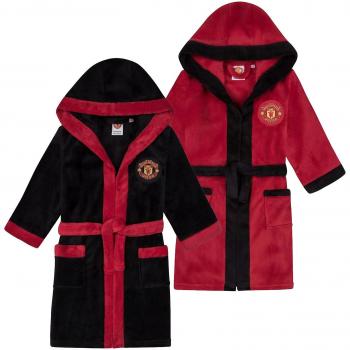 Robe de chambre officielle Manchester United FC pour garçons 11-12 ans