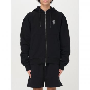 Burberry Felpa Uomo Nero (Taglia S)