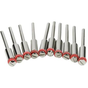 Set de 10 Mandriles de Acero de 3,0 mm para Fresas