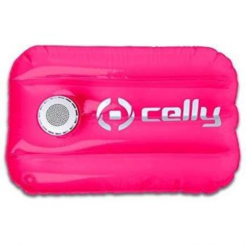 Celly Poolpillow Altoparlante portatile mono Rosa, Bianco 3 W