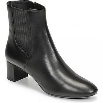 Geox D PHEBY 50 F Women's Black Rubber Ankle Boots