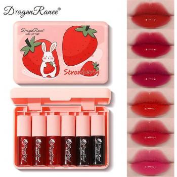 Set de Maquillaje Brillo Labial 6pcs
