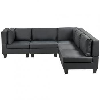 Canapé Modulaire 5 Places Côté Gauche en Cuir PU