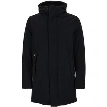 RRD 2XL Black Long Winter Parka for Men