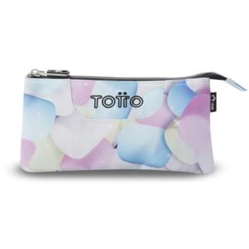Bolsa Escolar Resplandeciente Totto – 3 Compartimentos