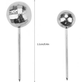 300 Multicolor Pearl Head Pins for Sewing, Quilting, and Jewelry Making