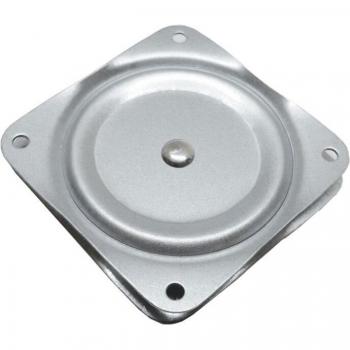 Base giratoria de acero chapado en Zinc
