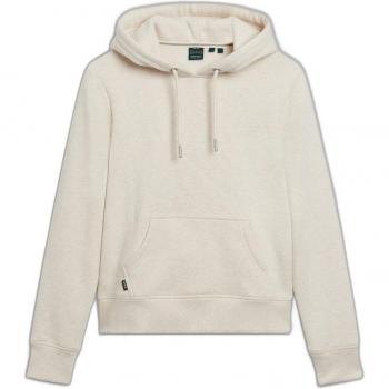 Sudadera Essential con Capucha y Logo de Superdry para Mujer (Beige)