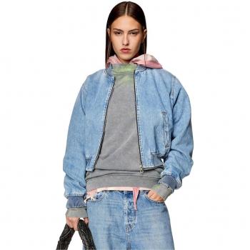 Cazadora vaquera Diesel para mujer estilo bomber