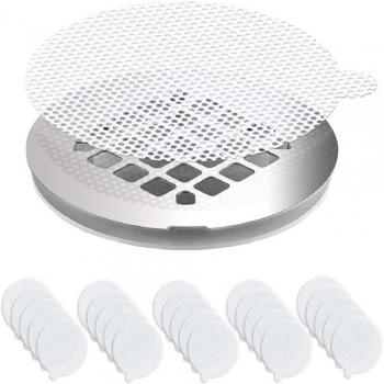 25Pcs Strong Adhesive Drain Filter for Hair