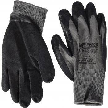 Wolfpack Guantes Nitrilo / Nylon Foam Impregnado 9 (Par)