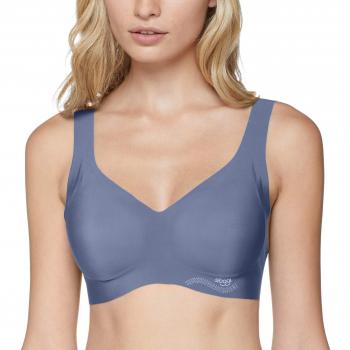 Sloggi Zero Feel Bralette X, Camiseta Sin Mangas para Mujer, Color Azul