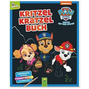 Paw Patrol Kritzel-Kratzel-Buch für Kinder ab 5 Jahren