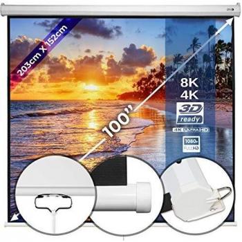 Pantalla de Proyector Enrollable 16:9 Premium