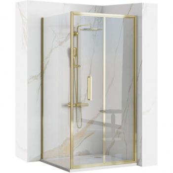 Doccia angolo Gold Rapid Fold 90×90 in Acciaio Inox