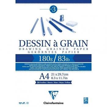 Bloc de Dibujo encolado A4 30 Hojas