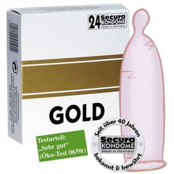 Gefühlsgold Kondome Orion 415014 – Rosé, 24er Packung