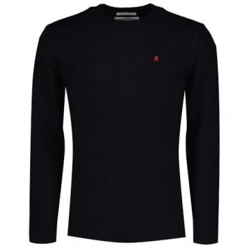 Replay Pullover Night Blue S con girocollo