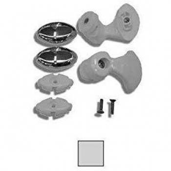 Kit LUNES R avec supports et roulements Gris