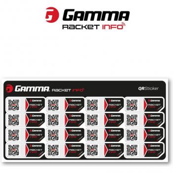 Gamma Racket Stringing Labels