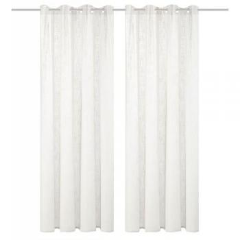 Ösenschal SOFTY 2er Pack halbtransparent