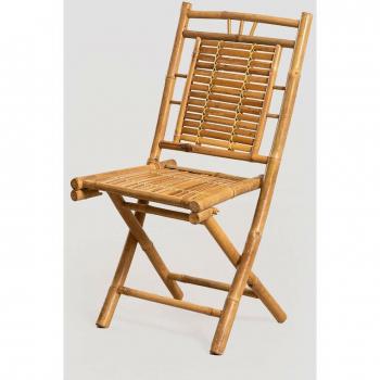 Chaise de Jardin en Bambou Yakku Rétractable