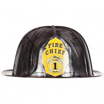 Erwachsenen-Schutzhelm Feuerwache Boland 01378 – Schwarz, Einheitsmaß