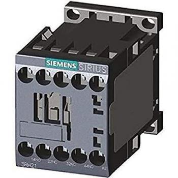 Siemens Contactor SIRIUS 3RT2 de 3 polos, 3 NA, 32 A, bobina 24 Vac, 15 kW