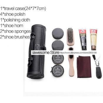 Portable Shoe Care Set