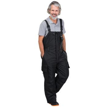 Pantalon d’hiver LH‑BLACKER isolé, bavette XXL