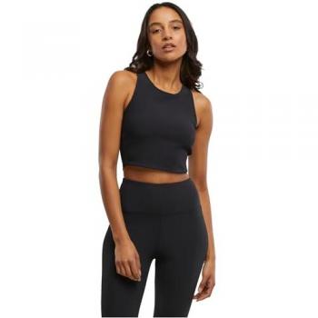 Rib Sport T-Shirt Donna Nero S