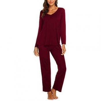 Pigiama da notte donna MaxModa con maniche lunghe