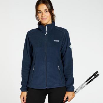 Mujer Forro Polar Regatta Floreo IV: cuello alto + cremallera de lujo